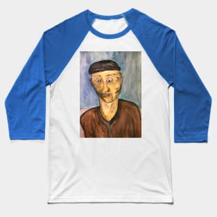 Abstract Double Face Baseball T-Shirt